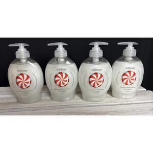 4 PACK Softsoap NEW! Cool Peppermint Scent Hand Soft Soap 7.5 Oz Pump Bottles